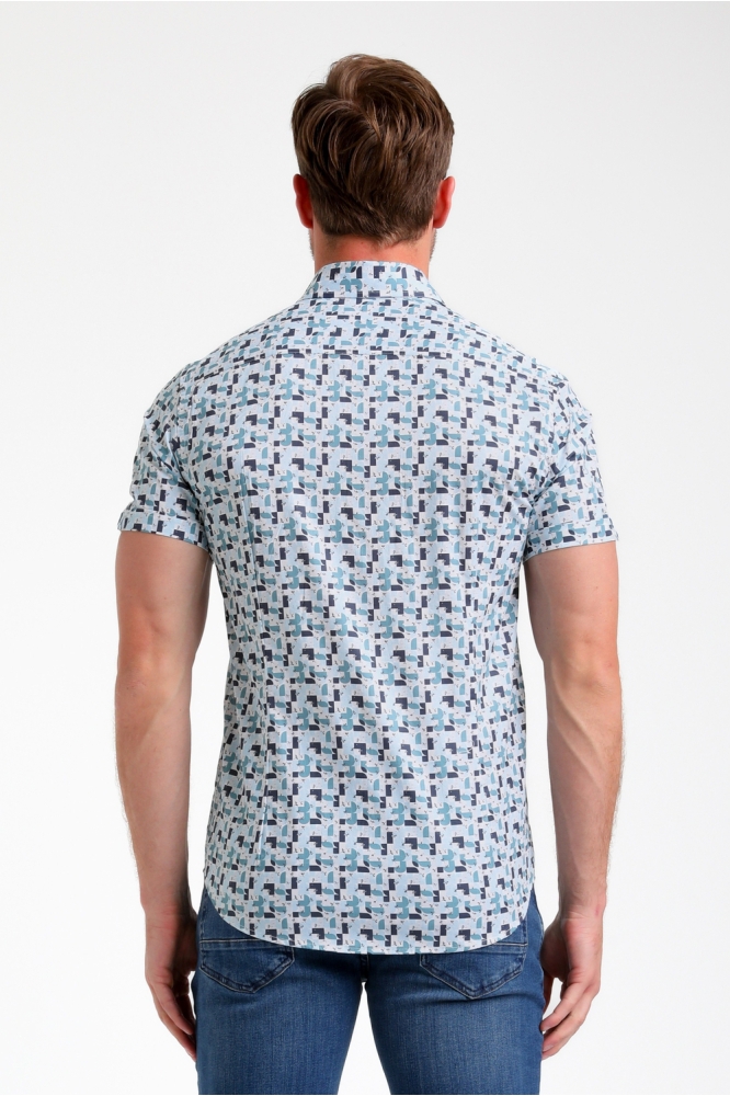 OVERHEMD 335530 4001 bright blue